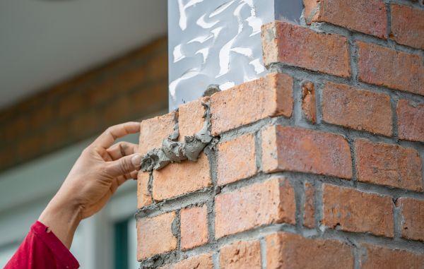 Brick Pillar Repair in Terre Haute