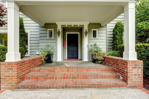Front Porch Masonry Repair in Terre Haute