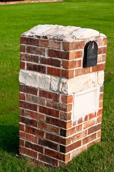 Brick Mailbox Installation in Terre Haute