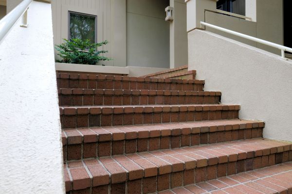 Entryway Brick Repair in Terre Haute