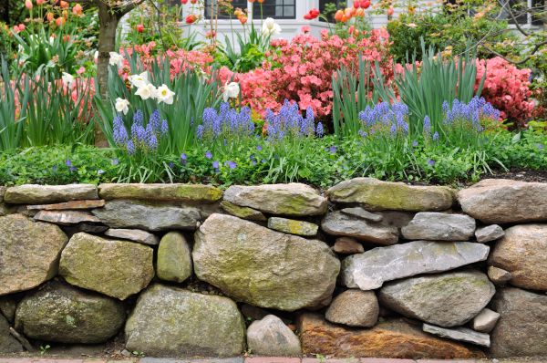 Garden Wall Installation in Terre Haute