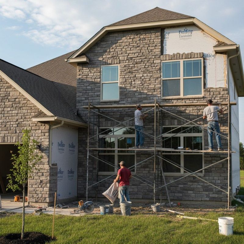 Brick Veneer Siding Installation detail